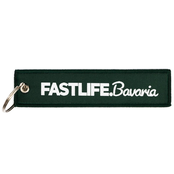 FASTLIFE.Bavaria Schlüsselanhänger "Automotive Lifestyle" | Dunkelgrün