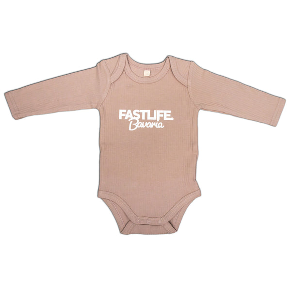FASTLIFE.Bavaria "Youngtimer" Langarm-Body – Gerippt