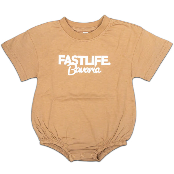 FASTLIFE.Bavaria Baby Body Short "Der erste Boxenstopp"