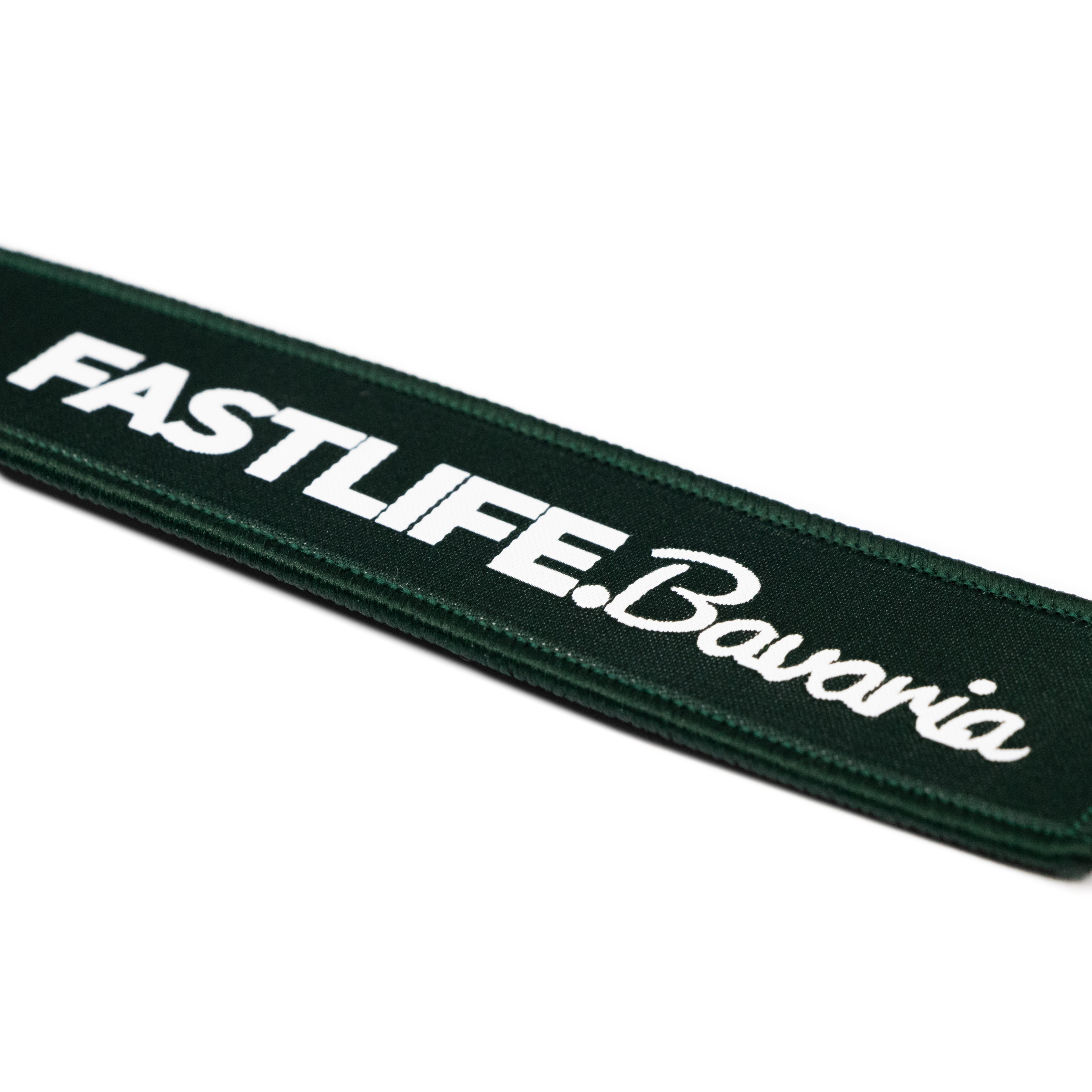 FASTLIFE.Bavaria Schlüsselanhänger "Automotive Lifestyle" | Dunkelgrün