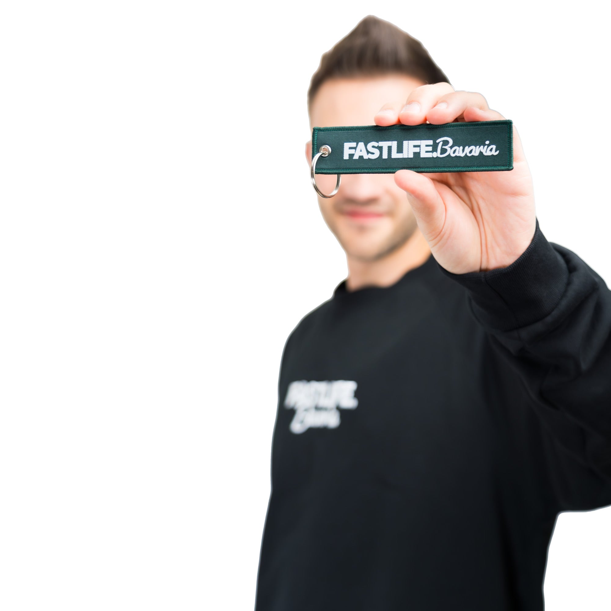FASTLIFE.Bavaria Schlüsselanhänger "Automotive Lifestyle" | Dunkelgrün
