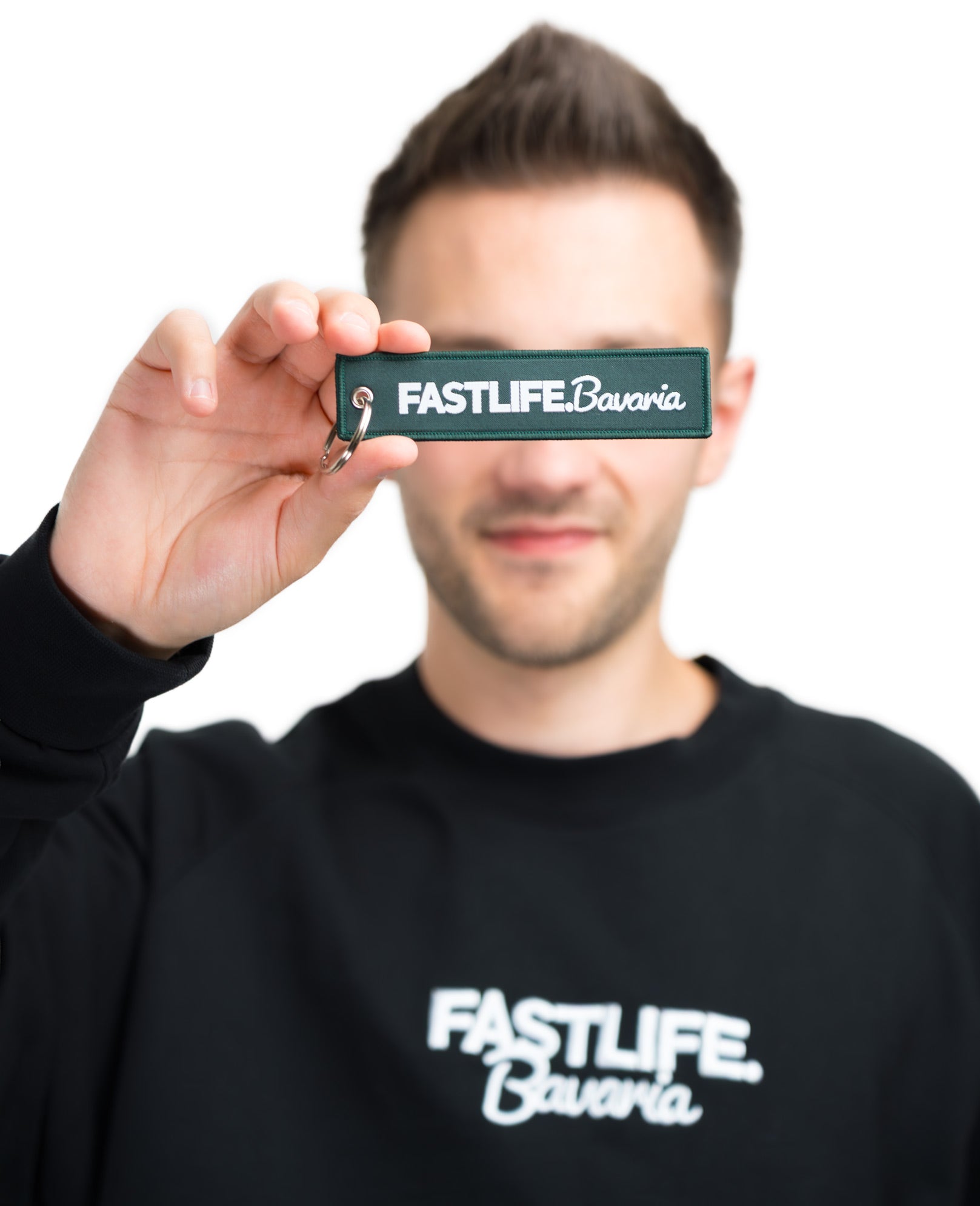 FASTLIFE.Bavaria Schlüsselanhänger "Automotive Lifestyle" | Dunkelgrün