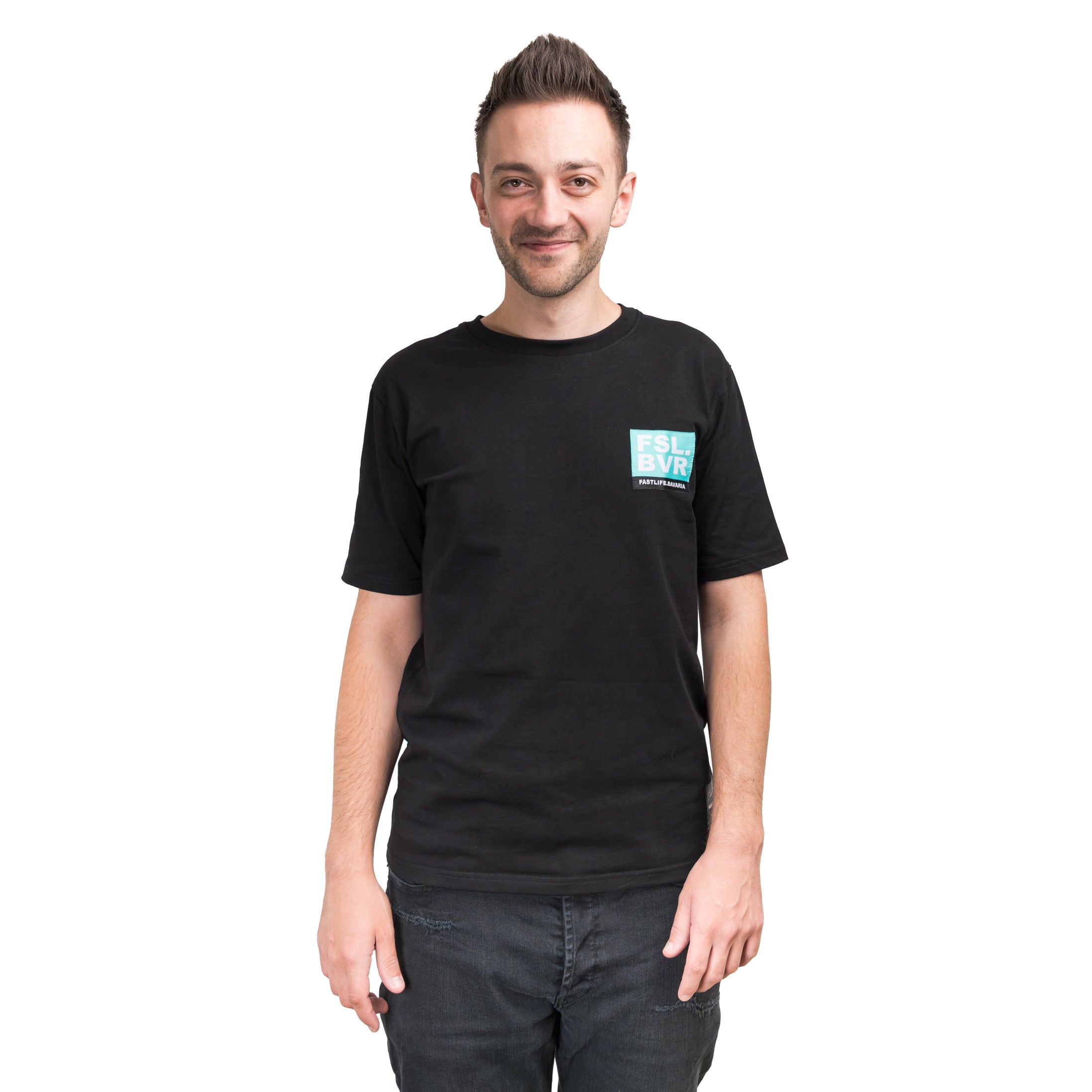 FASTLIFE.Bavaria T-Shirt "Racecars Engineering" – Slim Fit