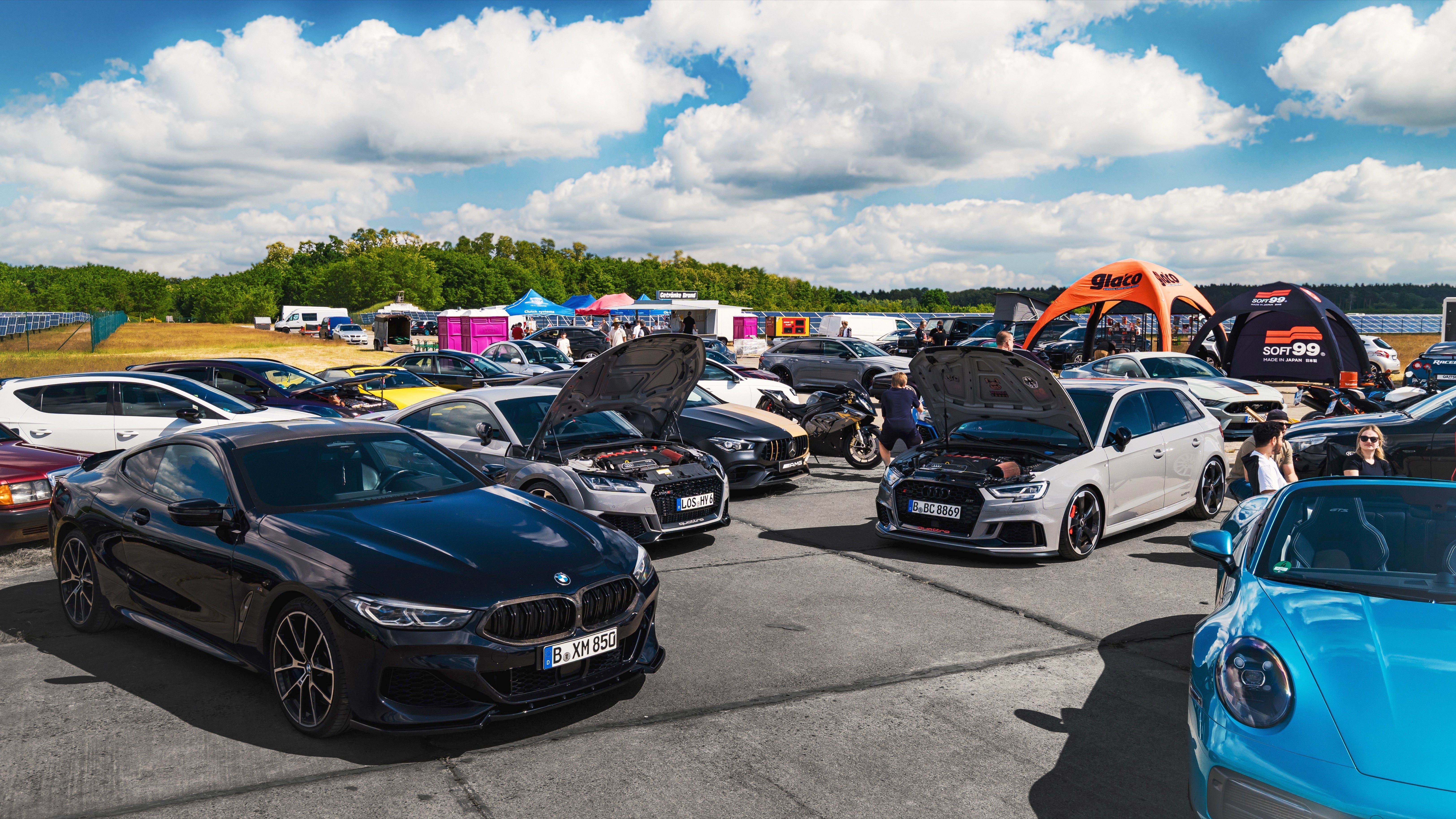 Show & Shine Meile beim RACE1000 in Neuhardenberg